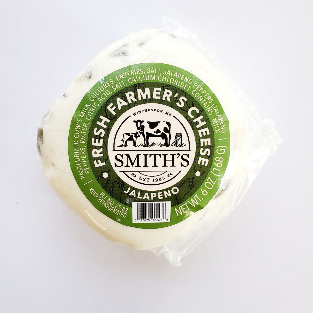 Jalapeno Farmer's Cheese from Smith's Country Cheese
