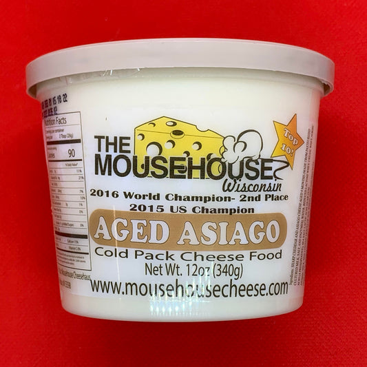 Aged Asiago Cheddar Spread, 12 oz, image 2 of 3