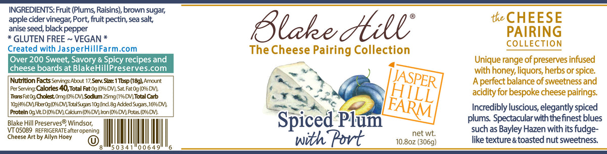 Spiced Plum with Port, Jams & Jellies from Blake Hill Preserves
