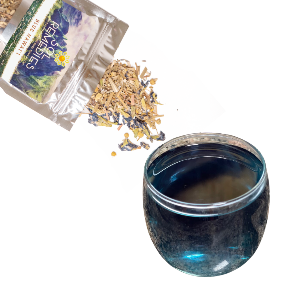 Sol Remedies Blue Hawaii Loose Leaf Tea, image 3 of 3