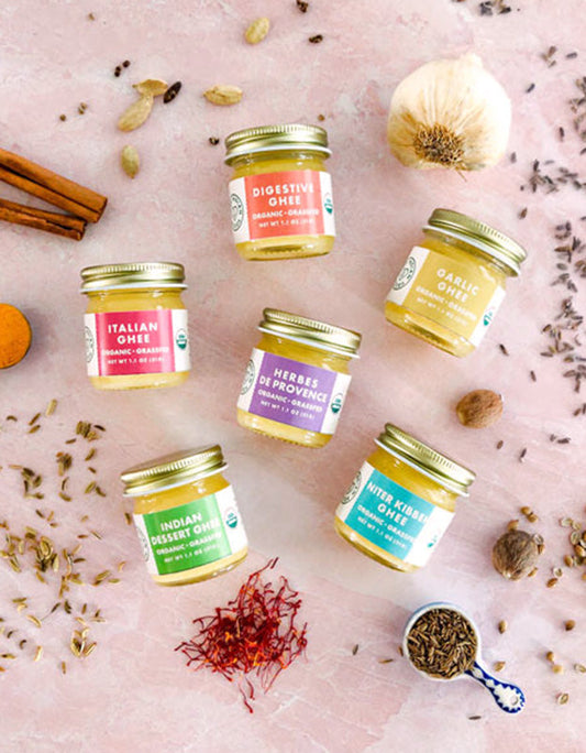 Spiced Ghee Assorted Sampler Pack, Grassfed & Certified Organic, image 2 of 4