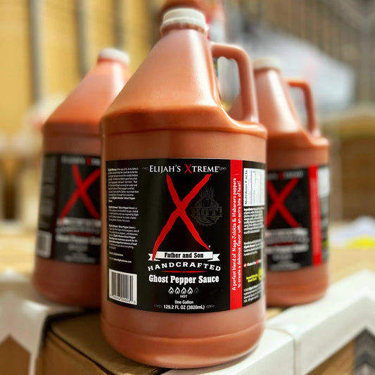 Ghost Pepper Hot Sauce Gallon (128oz), image 2 of 2