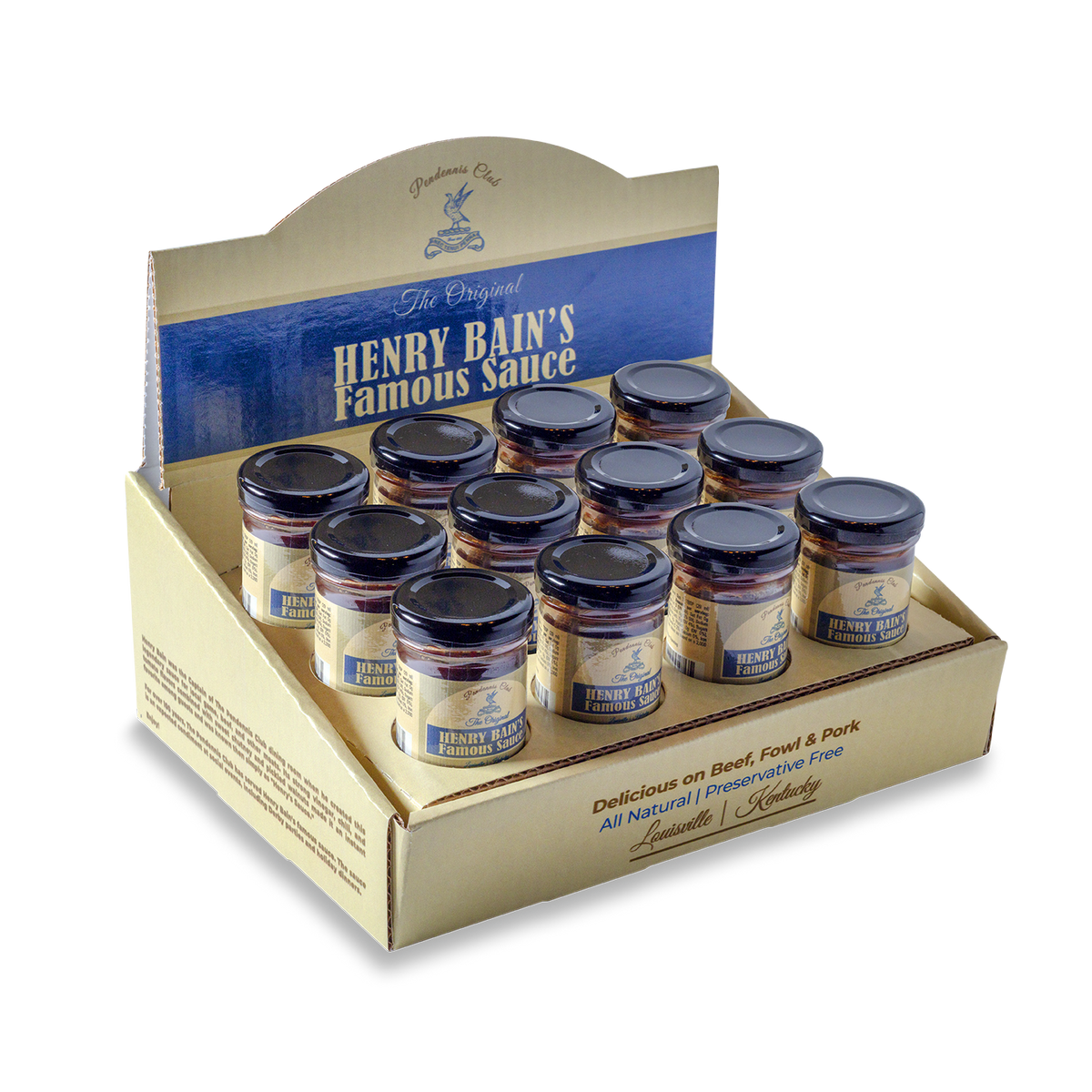 Pendennis Club The Original Henry Bain’s Sauce, Simple from Bourbon Barrel Foods