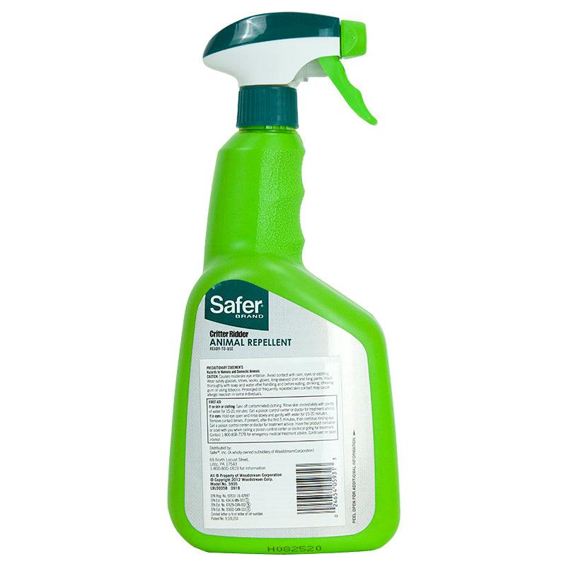 Safer Critter Ridder Animal Repellent RTU (32 oz), image 2 of 2