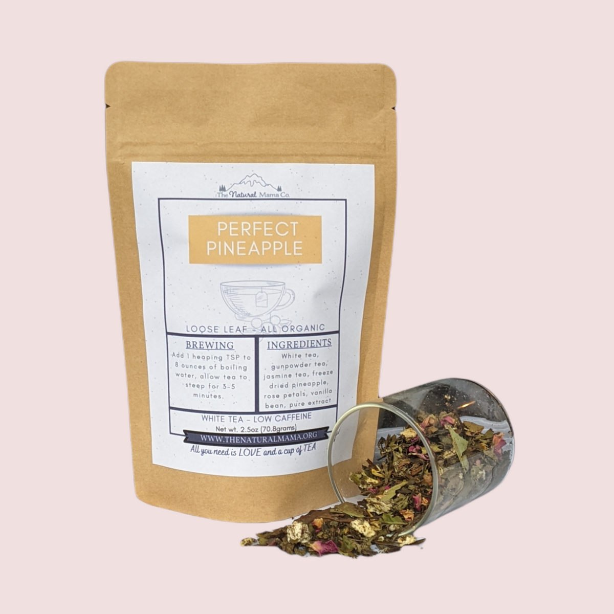 Perfect Pineapple, Tea from The Natural Mama Co