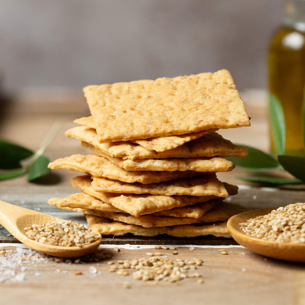Sesame crackers, image 2 of 2