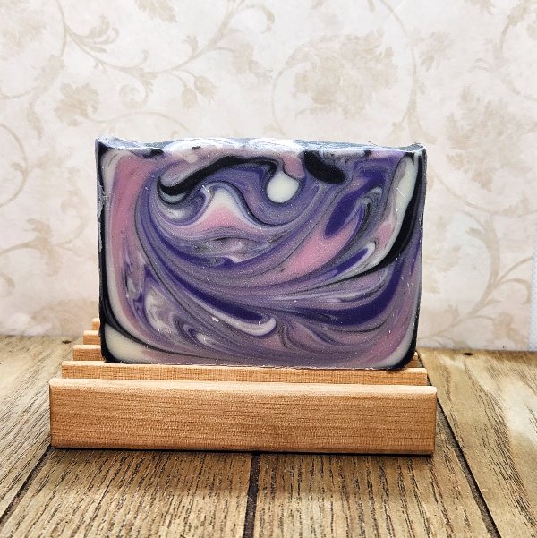 Vanilla & Black Raspberry Soap by Tulip Tree Soap Company