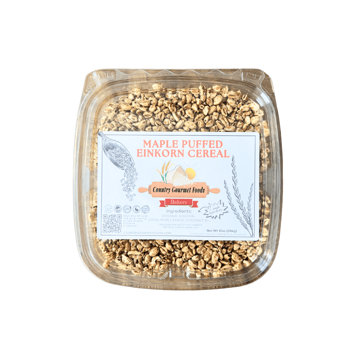 Puffed Einkorn Cereals, image 2 of 3