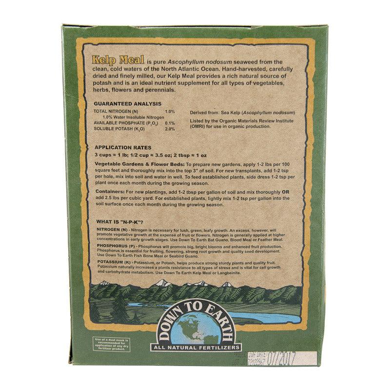 Kelp Meal 1-0.1-2 (4 lb Box), Garden from Grow Organic