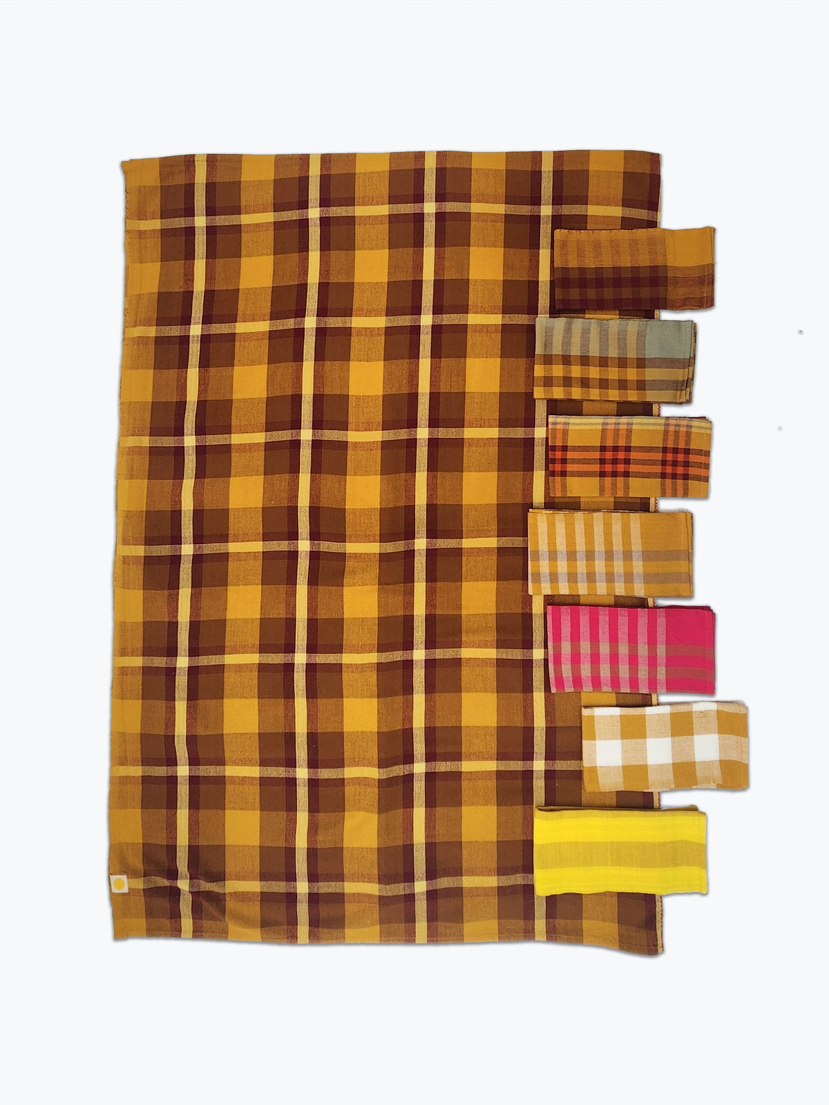 Bonnie Plaid Tablecloth - Harvest, image 3 of 3
