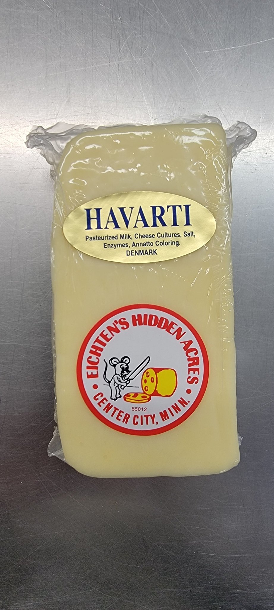 Havarti Cheese 8 oz. by Eichtens Cheeses, Gifts & Foods