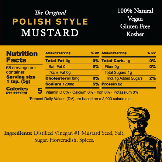 Polish Style Mustard With Horseradish, image 2 of 8