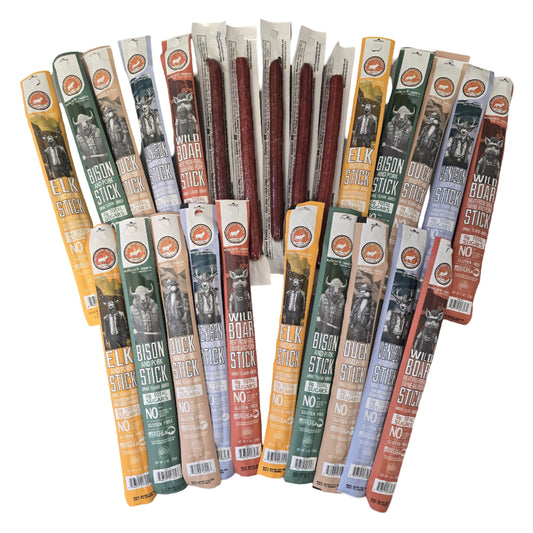 Pearson Ranch Jerky exotic snack stick variety pack