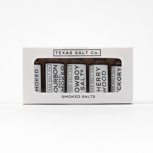 Texas Salt Co smoked salt sampler set