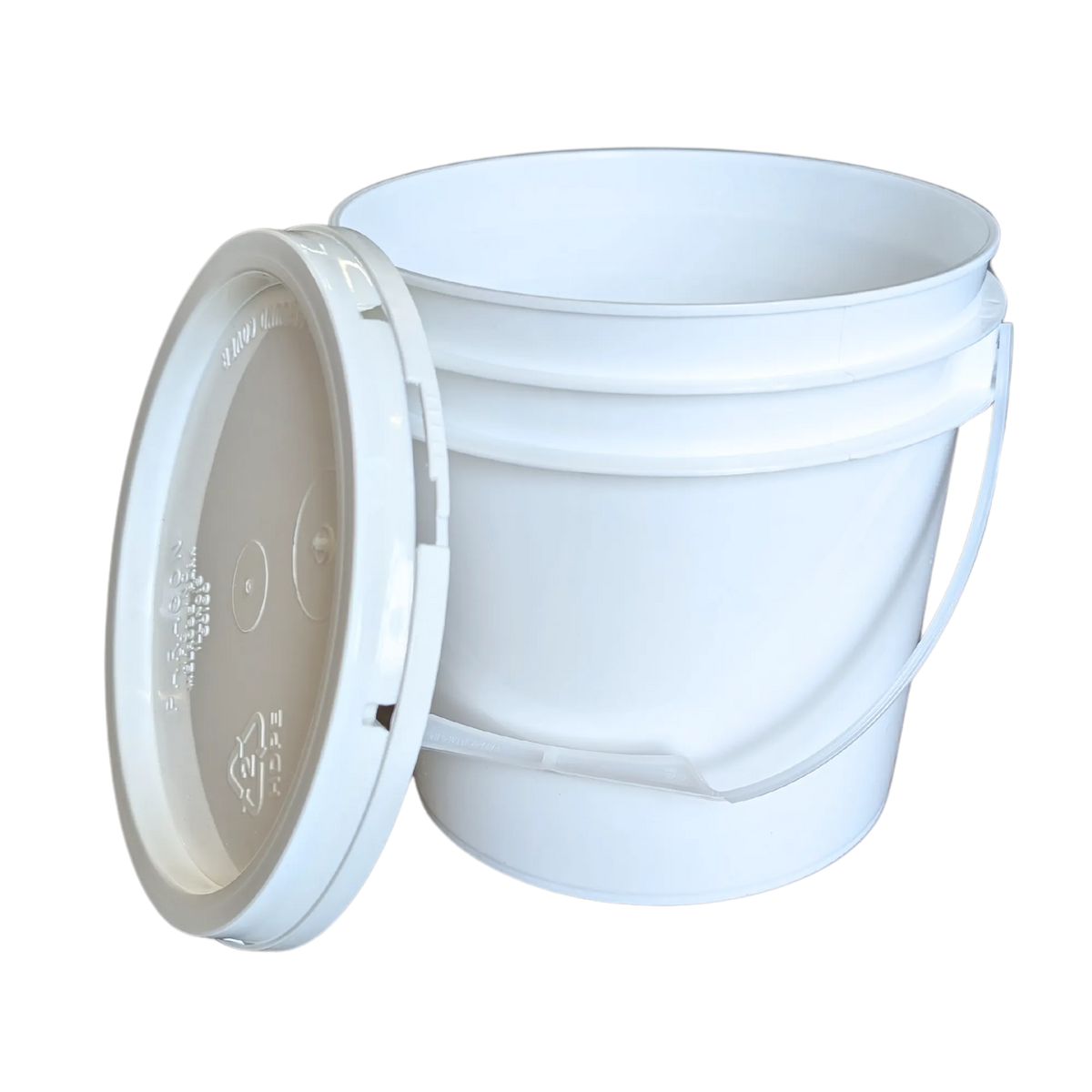 1 Gallon Round Bucket and Lid with Gasket