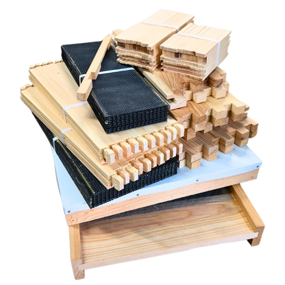 10-Frame Deep and Medium Box Hive Kit