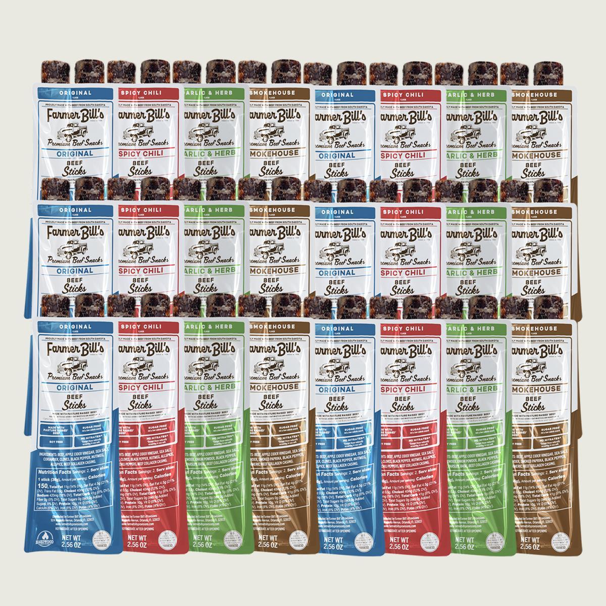 Beef Stick Bundles, *BUNDLE ITEM from Farmer Bill's Provisions
