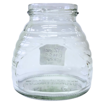 12 oz Glass Skep Jars
