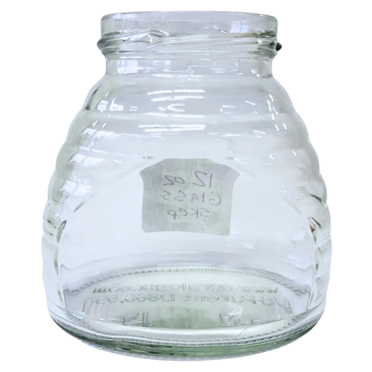 12 oz Glass Skep Jars