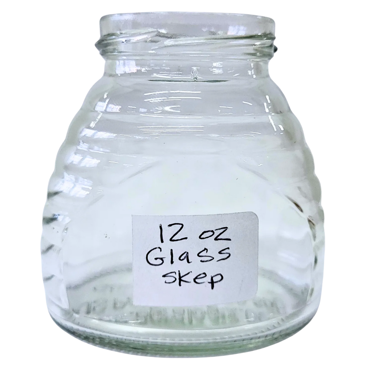 12 oz Glass Skep Jars