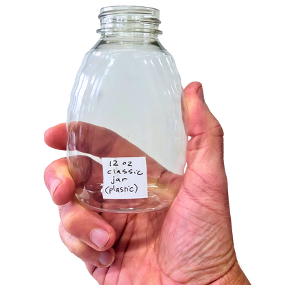 12 oz Plastic Classic Honey Jar