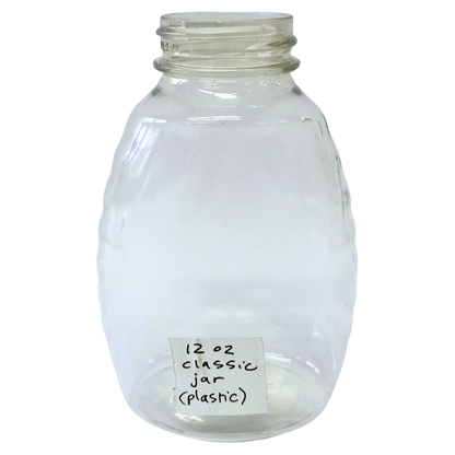 12 oz Plastic Classic Honey Jar