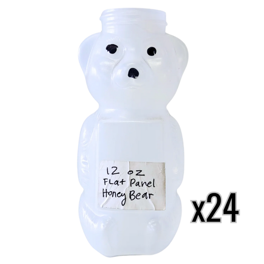 12 oz Plastic Flat Panel Honey Bears, image 5 of 10