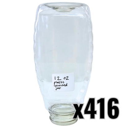 12 oz Plastic Inverted Honey Jar