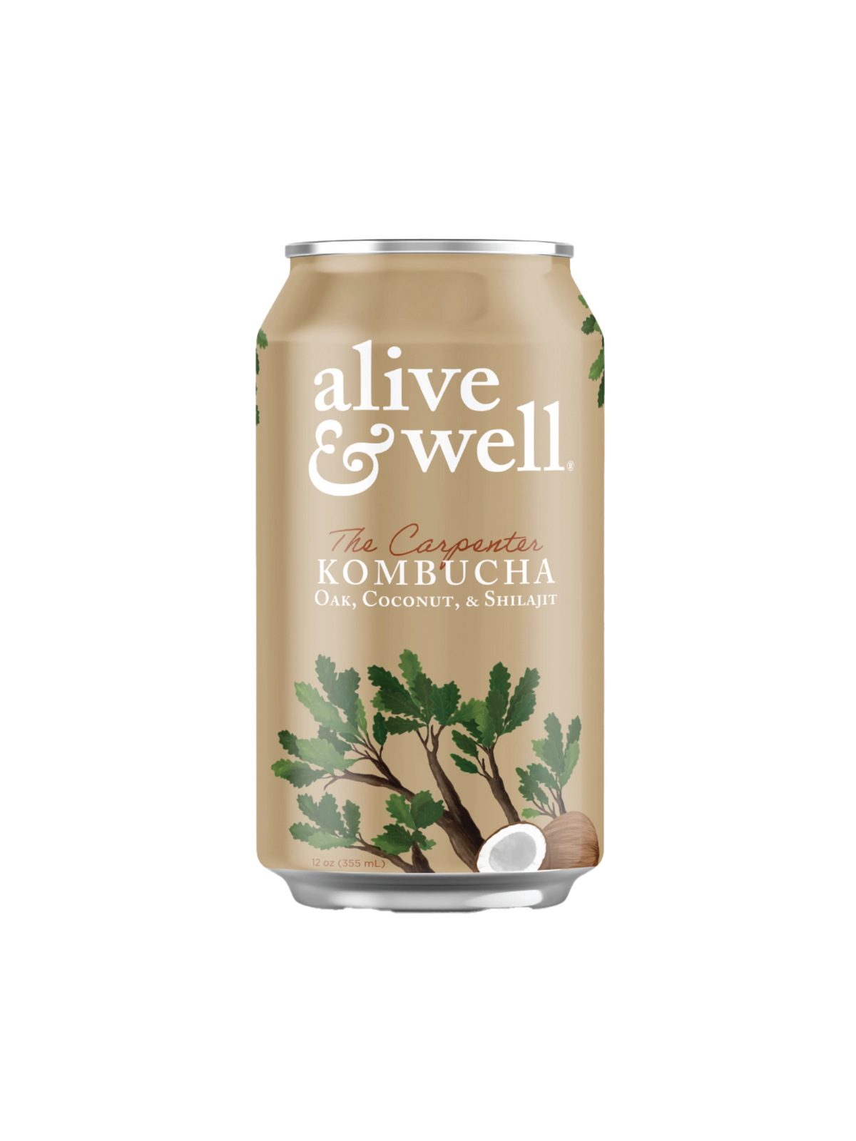 Oak & Coconut Kombucha Organic Bubble Goods
