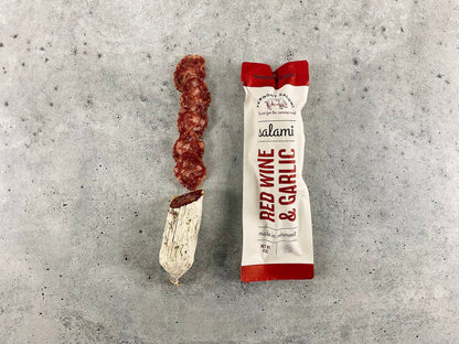 Red Wine and Garlic Salami (8 Pack)
