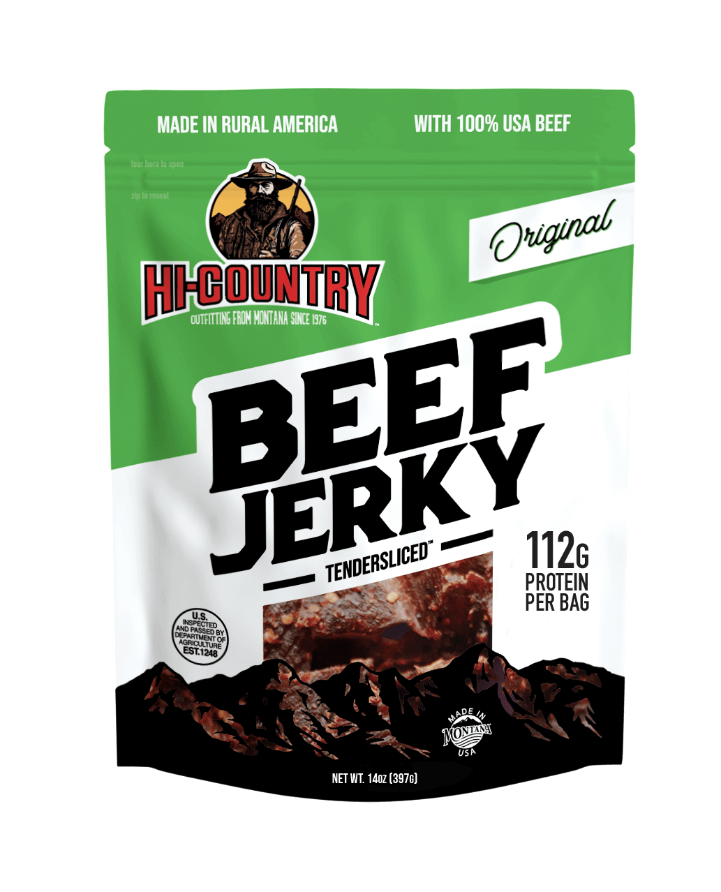 Original Beef Jerky, Jerky from Hi-Country Snack Foods Inc.