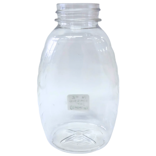 16 oz Plastic Classic Honey Jars