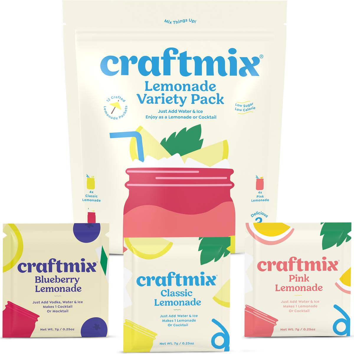 Lemonade Variety 12 Pack - 3rd Party by Craftmix
