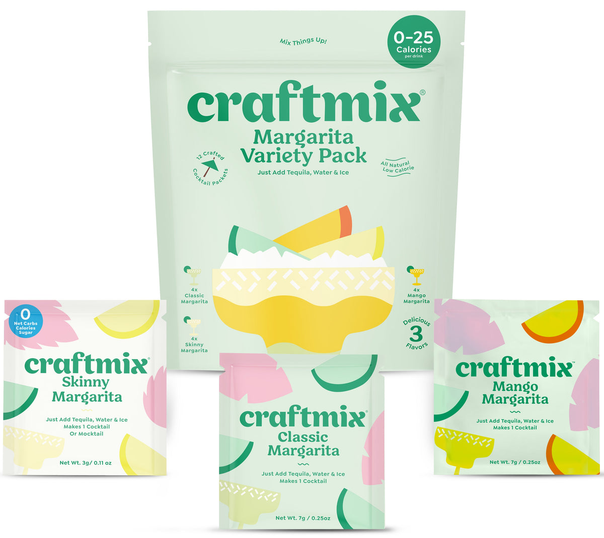 Margarita Variety 12 Pack - 3rd Party by Craftmix