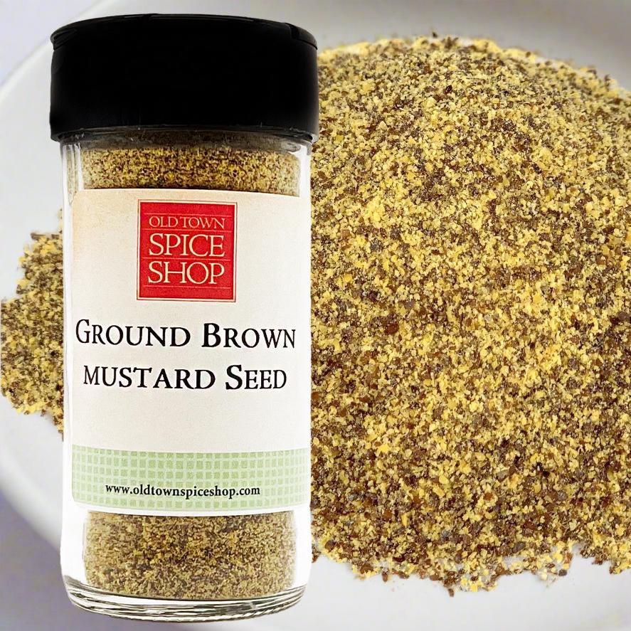 Brown Mustard Seed, Ground by Old Town Spice Shop