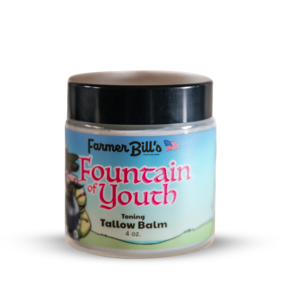 Fountain of Youth Toning Tallow Balm 4 oz, *BUNDLE ITEM from Farmer Bill's Provisions