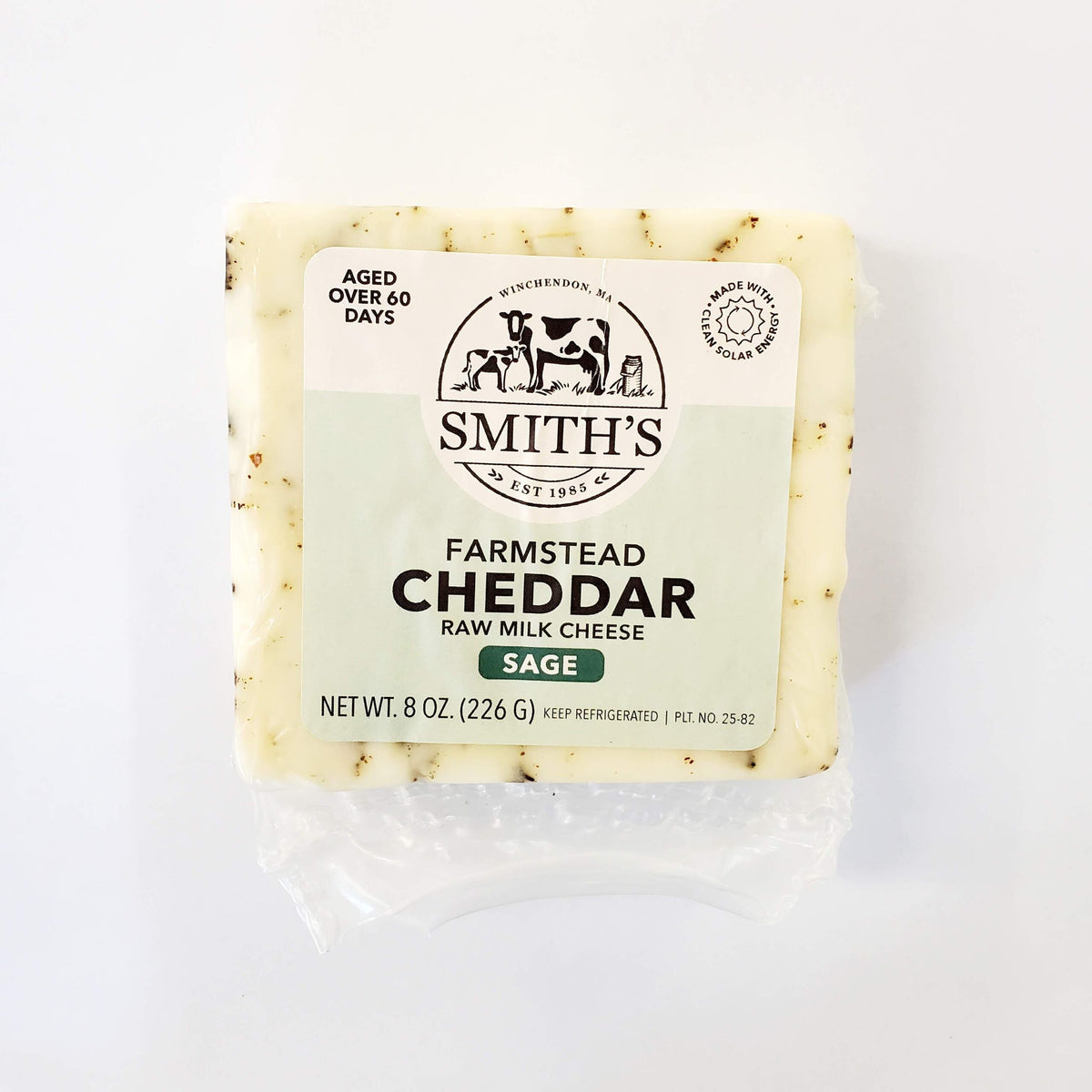 Sage Cheddar, Cheese from Smith's Country Cheese