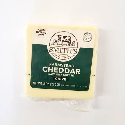 Chive Cheddar, Cheese from Smith's Country Cheese