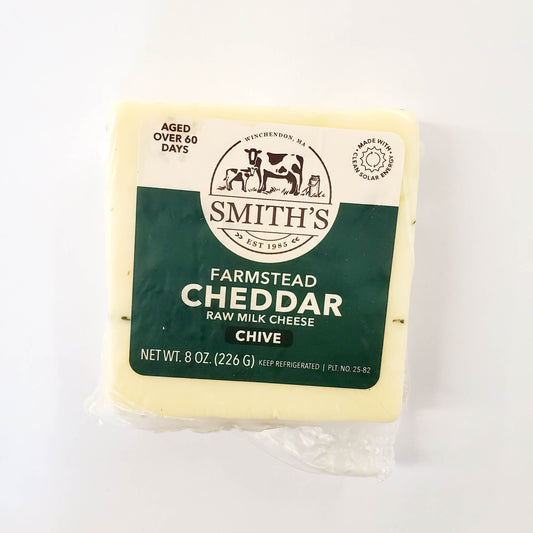 Chive Cheddar, Cheese from Smith's Country Cheese