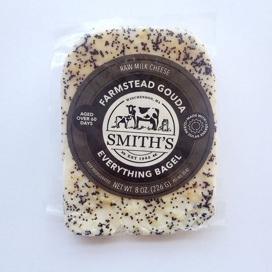 Everything Bagel-Rubbed Farmstead Gouda, Cheese from Smith's Country Cheese