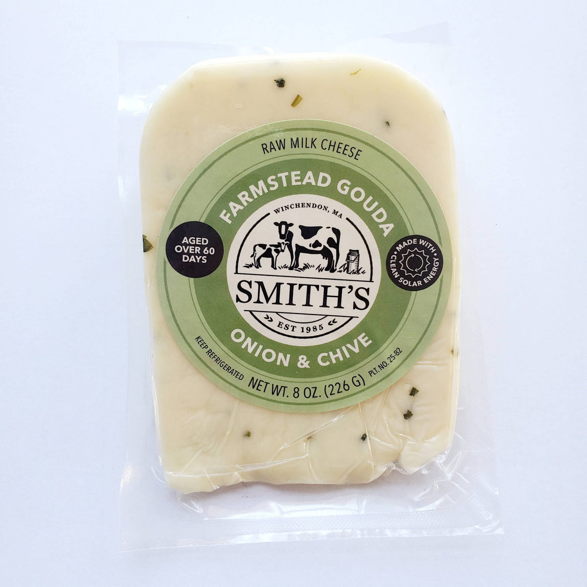 Farmstead Gouda With Onion & Chive, Cheese from Smith's Country Cheese