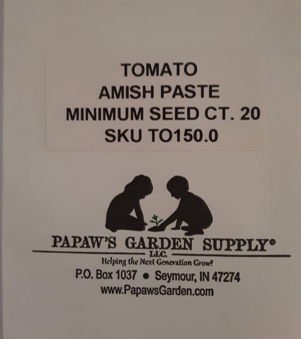 Amish Paste Heirloom Tomato Seeds, image 2 of 5