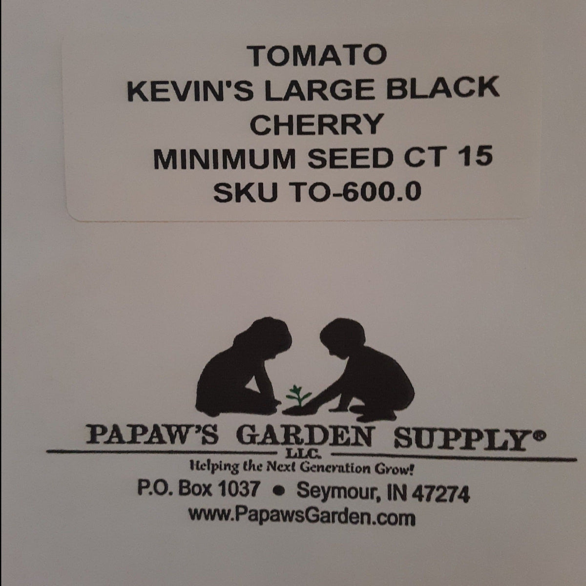 Kevin's Large Black Cherry Tomato Seeds, image 3 of 5