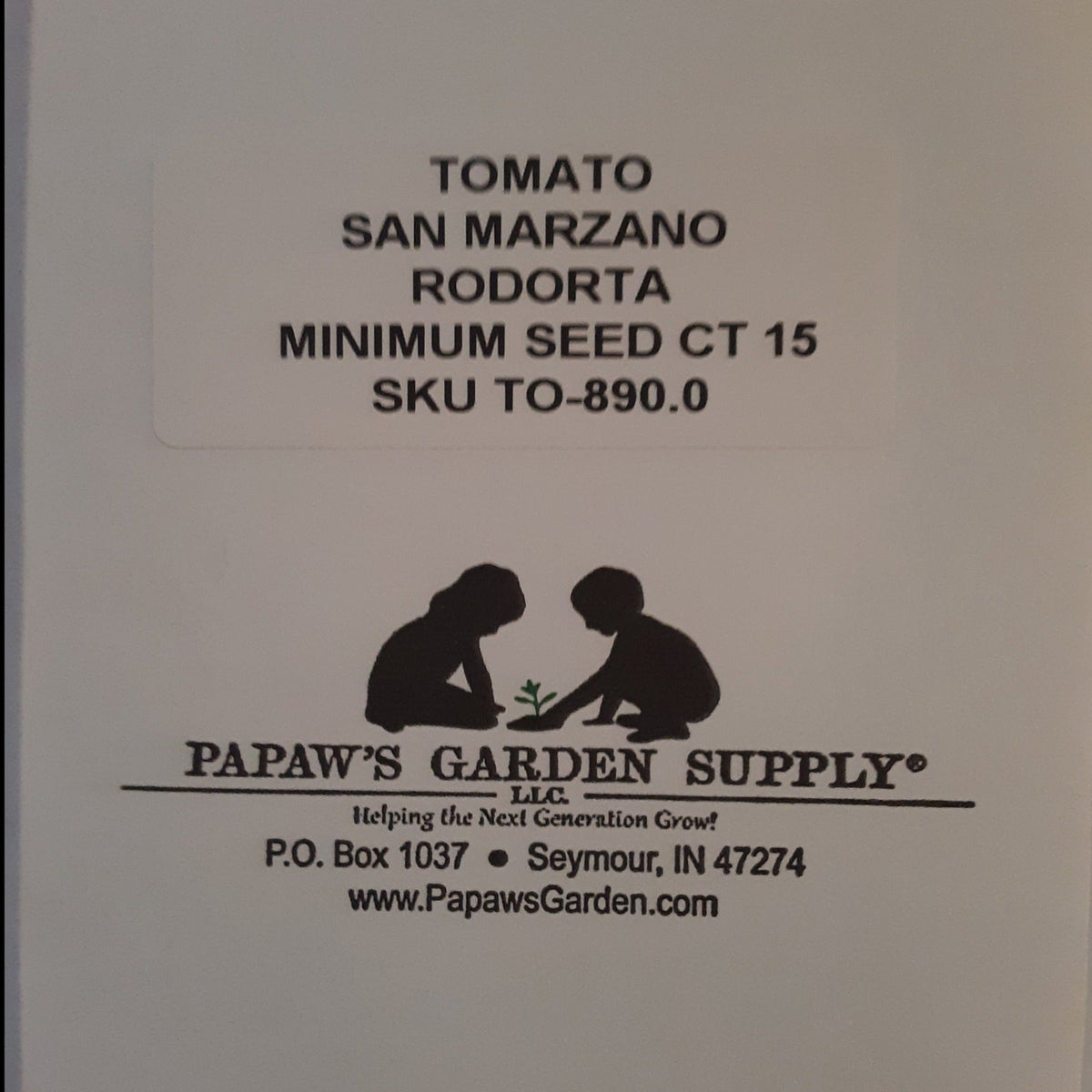 San Marzano Redorta Heirloom Tomato Seeds, image 3 of 5