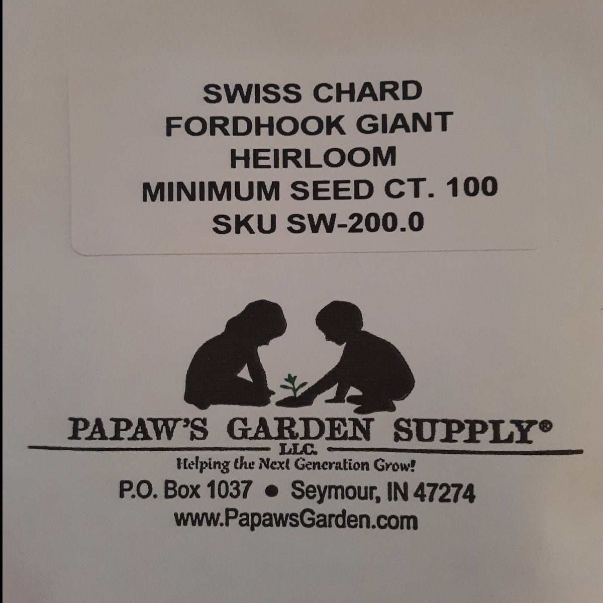Giant Fordhook Heirloom Swiss Chard Seeds, image 3 of 5