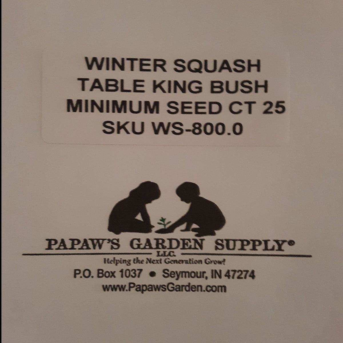 Table King Bush Winter Squash Seeds, image 3 of 5