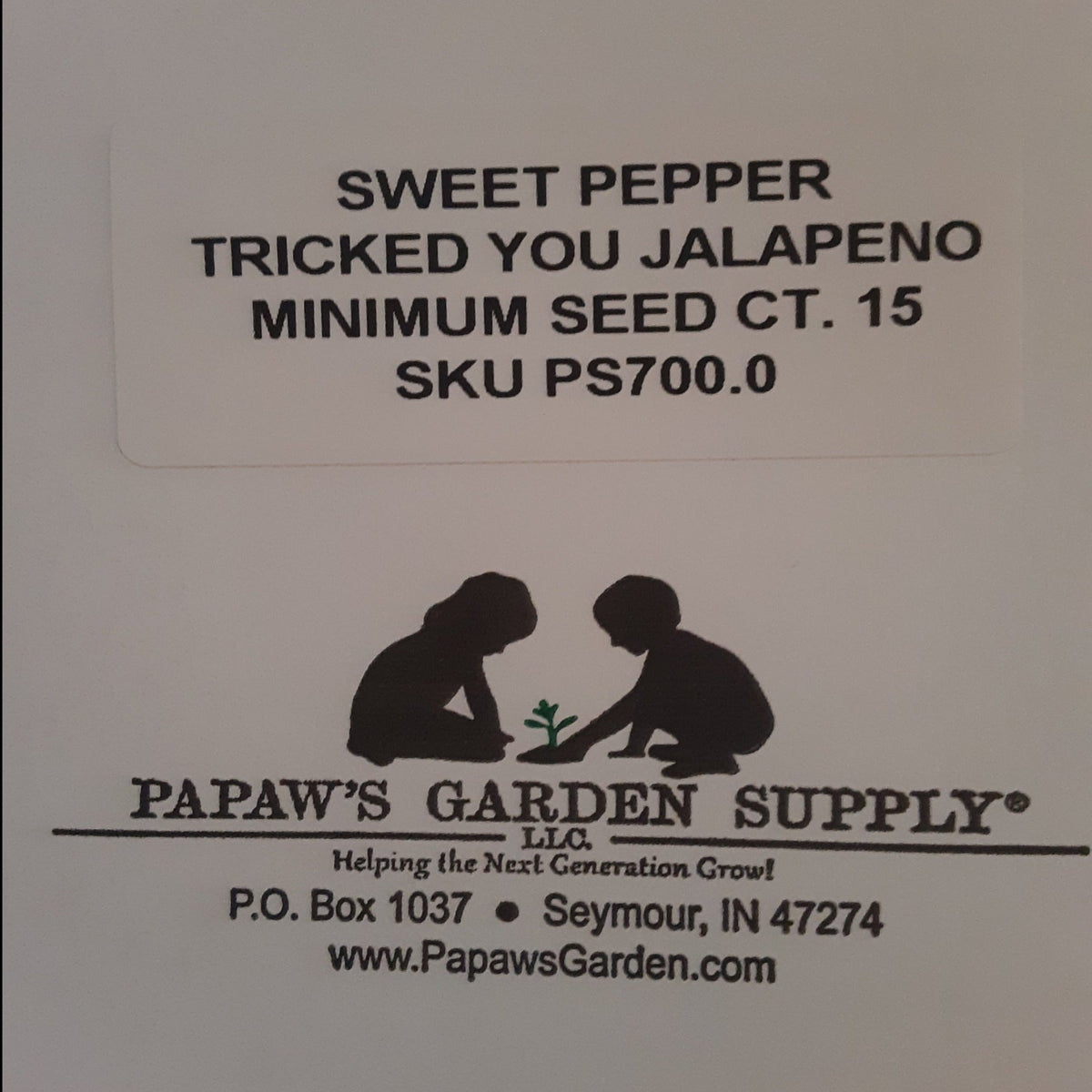 Tricked You Hybrid Sweet Jalapeno Pepper Seeds, image 3 of 5