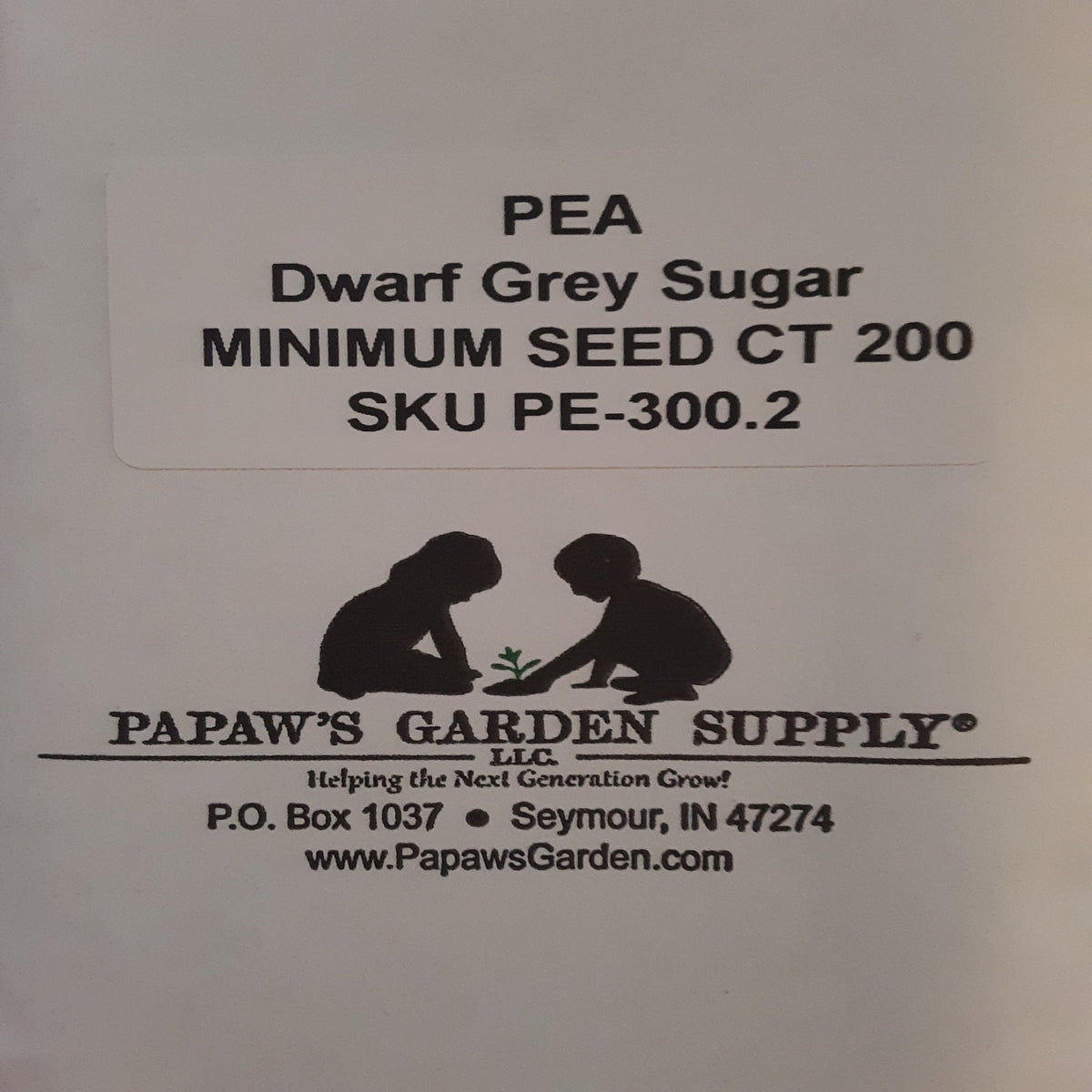 Dwarf Grey Sugar Snow Pea Seeds, image 3 of 6