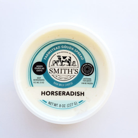 Gouda With Horseradish Spread, Cheese from Smith's Country Cheese
