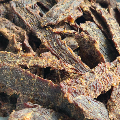 Cinnamon & Salmon Oil Beef Jerky Dog Treats | Canine Heritage Select Series™